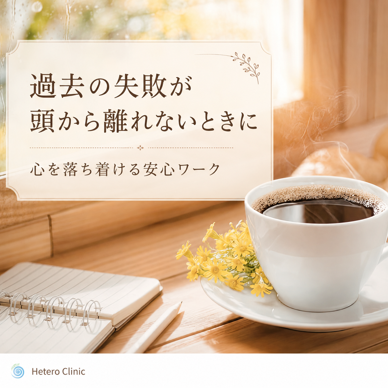 🌿 過去の失敗が頭から離れないときに｜思い出した瞬間、心を落ち着ける安心ワーク
